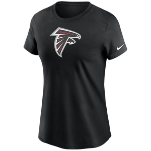 Atlanta Falcons Women's Logo Tee-Black
