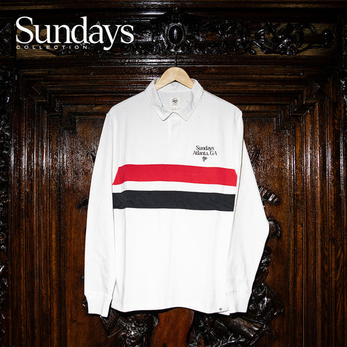 Atlanta Falcons Sundays 3.0 Rugby Polo White