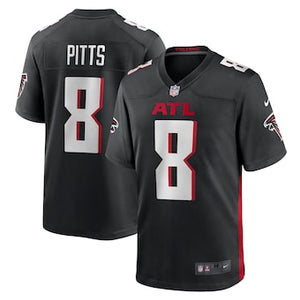 Kyle Pitts Atlanta Falcons Nike 2021 NFL Draft First Round Pick Player Game Jersey - Black